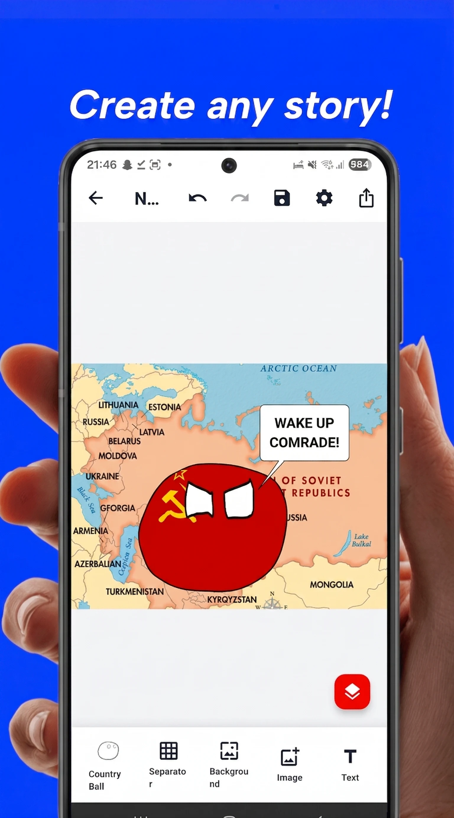 Countryball Creator screenshot