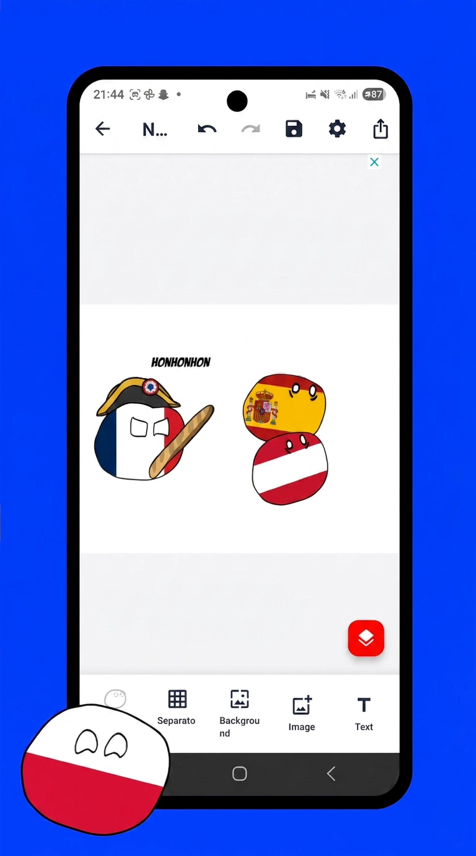 Countryball Creator screenshot